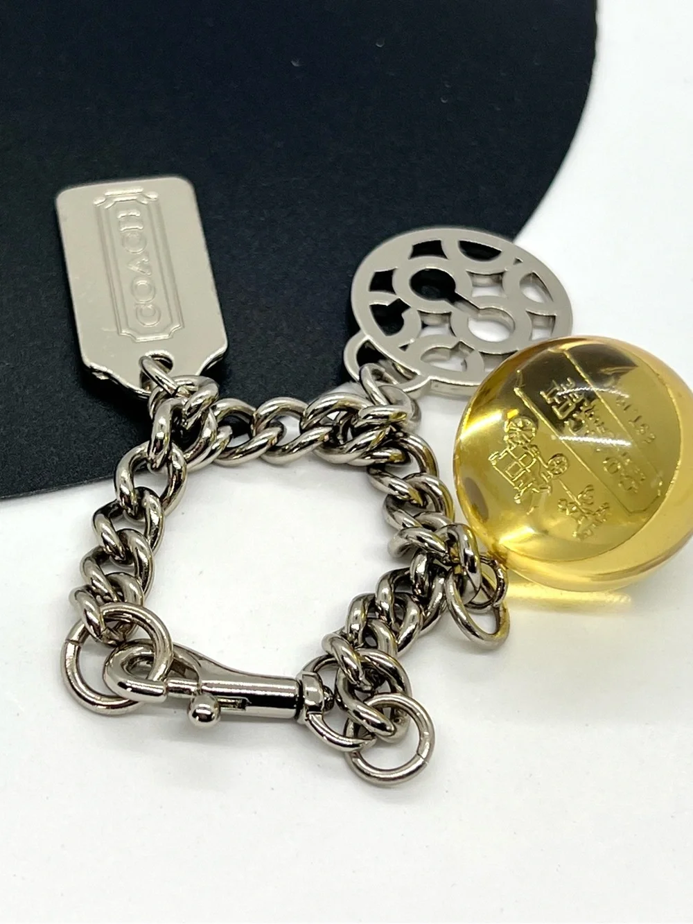 SUPER RARE Limited Edition COACH x Lotte 30th Anniversary Multi Bag Charm Key